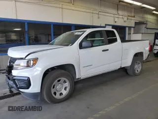 2021 Chevrolet Colorado 2WD Work Truck with VIN 1GCHSBEN0M1263926, listed as a Copart auction lot 61946105 with 77,231 mi miles and Salvage title. Bid and sale history available at DreamBid. Image 1.