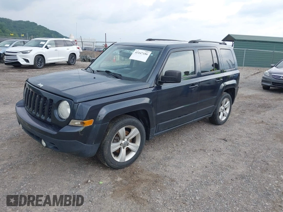 2014 Jeep Patriot Latitude with VIN 1C4NJRFB0ED641875, listed as a IAAI auction lot 42447186 with 137,499 mi miles and . Bid and sale history available at DreamBid. Image 2.