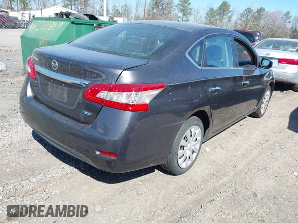 2014 Nissan Sentra S with VIN 3N1AB7AP2EY218718, listed as a IAAI auction lot 41770910 with 115,027 mi miles and . Bid and sale history available at DreamBid. Image 4.