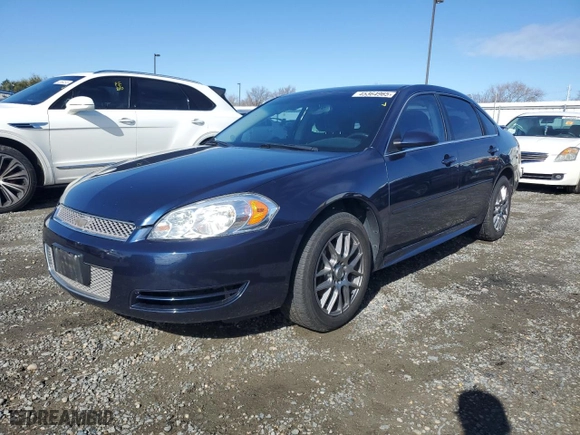 2012 Chevrolet Impala LT Retail with VIN 2G1WB5E37C1183242, listed as a Copart auction lot 45364965 with NaN miles and Salvage Title. Bid and sale history available at carsss.com. Image 1.