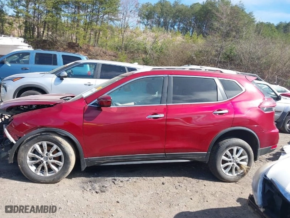 2020 Nissan Rogue S with VIN 5N1AT2MT7LC751428, listed as a IAAI auction lot 41645266 with 51435 miles. Bid and sale history available at carsss.com. Image 13.