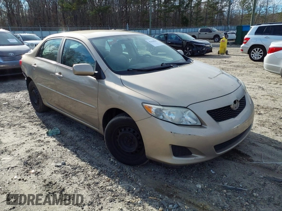 2009 Toyota Corolla with VIN 1NXBU40E19Z051749, listed as a IAAI auction lot 41650985 with 194,158 mi miles. Bid and sale history available at carsss.com. Image 1.