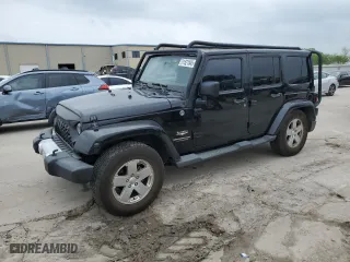 2011 Jeep Wrangler Unlimited Sahara with VIN 1J4HA5H13BL546703, listed as a Copart auction lot 51521845 with 127,132 mi miles and Salvage Title. Bid and sale history available at carsss.com. Image 1.