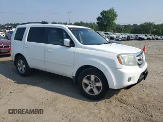 2011 Honda Pilot EX-L z VIN 5FNYF4H54BB031703, wystawiony jako Copart lot #60595295 z przebiegiem Nie podano mil oraz Czysty tytuł • Clean title. Historia ofert i sprzedaży dostępna na DreamBid. Obrazek 4.