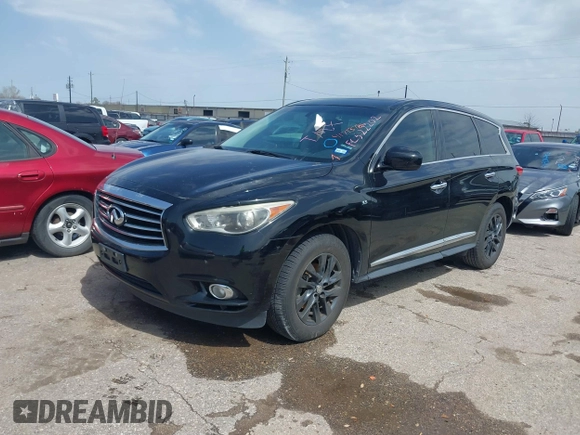 2015 Infiniti QX60 with VIN 5N1AL0MN6FC522202, listed as a IAAI auction lot 41713786 with 206,448 mi miles and . Bid and sale history available at DreamBid. Image 17.
