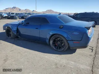 2021 Dodge Challenger R/T Scat Pack Widebody with VIN 2C3CDZFJ2MH654638, listed as a Copart auction lot 47321855 with 24,895 mi miles and Salvage Title. Bid and sale history available at carsss.com. Image 2.