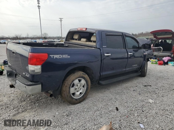 2010 Toyota Tundra Limited z VIN 5TFHW5F18AX118899, wystawiony jako Copart lot #48936575 z przebiegiem Nie podano mil oraz Szkoda całkowita • Salvage title. Historia ofert i sprzedaży dostępna na DreamBid. Obrazek 3.