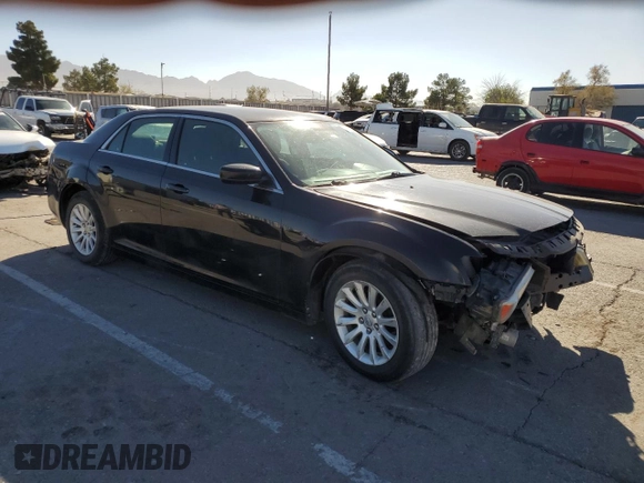 2012 Chrysler 300 with VIN 2C3CCAAG9CH201079, listed as a Copart auction lot 80343504 with 137,593 mi miles and Salvage Title. Bid and sale history available at DreamBid. Image 4.