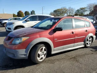 2004 Pontiac Vibe with VIN 5Y2SL62824Z445508, listed as a Copart auction lot 76160704 with 188,656 mi miles and Salvage Title. Bid and sale history available at carsss.com. Image 1.