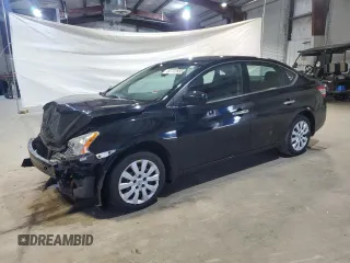 2015 Nissan Sentra SV with VIN 3N1AB7AP8FL658425, listed as a Copart auction lot 52772555 with 115,561 mi miles and Clean Title. Bid and sale history available at carsss.com. Image 1.
