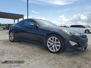 2013 Hyundai Genesis Coupe Track with VIN KMHHU6KJ2DU097275, listed as a Copart auction lot 53036495 with 259,808 mi miles and Clean title. Bid and sale history available at DreamBid. Image 4.