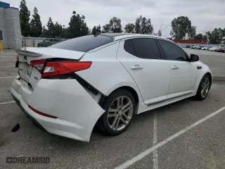 2013 Kia Optima SX w/Limited Pkg with VIN 5XXGR4A67DG089150, listed as a Copart auction lot 52642465 with 215,363 mi miles and Salvage Title. Bid and sale history available at carsss.com. Image 3.