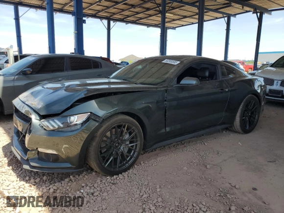 2016 Ford Mustang EcoBoost with VIN 1FA6P8TH8G5336911, listed as a Copart auction lot 58265595 with 53,521 mi miles and Salvage title. Bid and sale history available at DreamBid. Image 1.