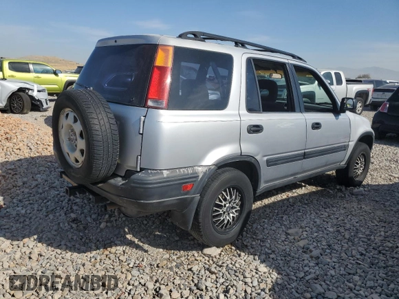 2001 Honda CR-V LX with VIN JHLRD284X1C000881, listed as a Copart auction lot 74606824 with 156,453 mi miles and Salvage Title. Bid and sale history available at carsss.com. Image 3.