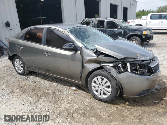 2012 Kia Forte EX with VIN KNAFU4A22C5548401, listed as a Copart auction lot 53784755 with 96,171 mi miles and Salvage Title. Bid and sale history available at carsss.com. Image 4.