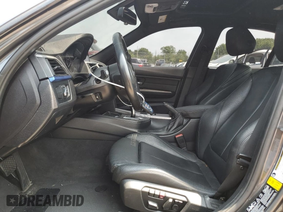 2014 BMW 3 Series 335i xDrive with VIN WBA3B9G59ENR91901, listed as a Copart auction lot 59386295 with 109,995 mi miles and Salvage title. Bid and sale history available at DreamBid. Image 7.