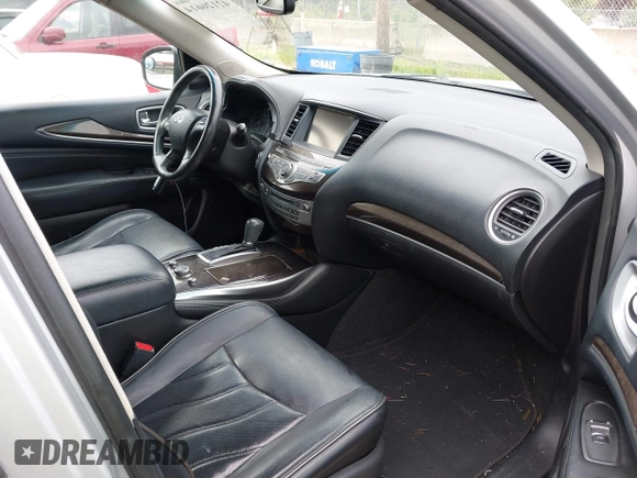 2014 Infiniti QX60 with VIN 5N1AL0MM3EC528187, listed as a IAAI auction lot 42126614 with 178,356 mi miles and . Bid and sale history available at carsss.com. Image 5.