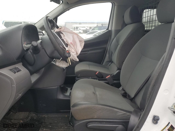 2017 Nissan NV200 Compact Cargo S with VIN 3N6CM0KN6HK695533, listed as a Copart auction lot 43980395 with 128,087 mi miles and Salvage Title. Bid and sale history available at carsss.com. Image 7.