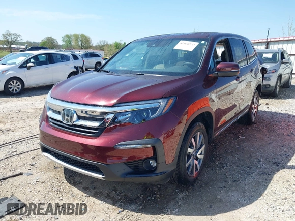 2019 Honda Pilot EX z VIN 5FNYF6H36KB009454, wystawiony jako IAAI lot #42030733 z przebiegiem 41 242 mil mil oraz . Historia ofert i sprzedaży dostępna na DreamBid. Obrazek 18.