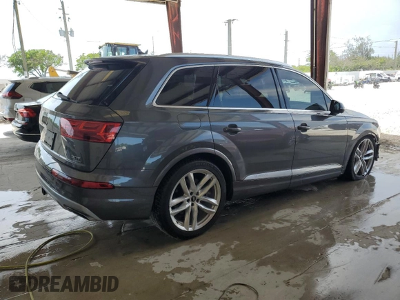 2018 Audi Q7 Prestige z VIN WA1VABF79JD053285, wystawiony jako Copart lot #58538125 z przebiegiem 47 318 mil mil oraz Szkoda całkowita • Salvage title. Historia ofert i sprzedaży dostępna na DreamBid. Obrazek 3.