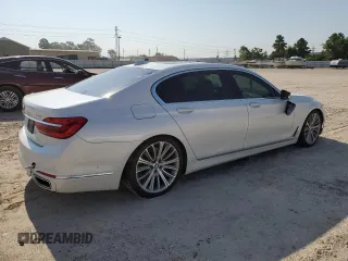 2018 BMW 7 Series ALPINA B7 xDrive with VIN WBA7F2C54JG423721, listed as a Copart auction lot 66326174 with 0 mi miles and Salvage Title. Bid and sale history available at carsss.com. Image 3.