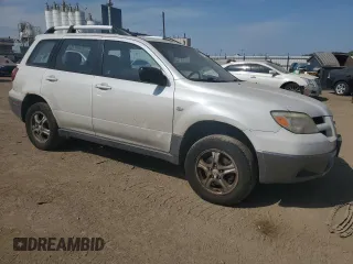 2006 Mitsubishi Outlander LS with VIN JA4LX31F26U002907, listed as a Copart auction lot 71876324 with 154,582 mi miles and Clean Title. Bid and sale history available at carsss.com. Image 4.