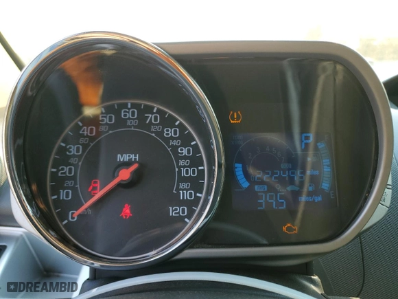 2014 Chevrolet Spark LS with VIN KL8CB6S96EC494000, listed as a Copart auction lot 50752495 with 222,495 mi miles and Salvage Title. Bid and sale history available at carsss.com. Image 9.