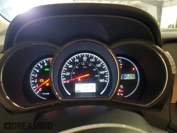 2013 Nissan Murano SV with VIN JN8AZ1MW2DW309037, listed as a Copart auction lot 52385505 with 119,555 mi miles and Salvage Title. Bid and sale history available at DreamBid. Image 9.