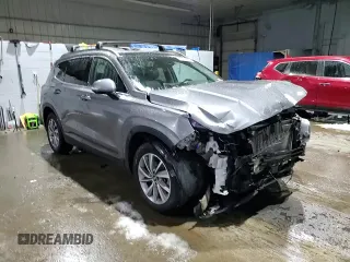 2020 Hyundai Santa Fe Limited with VIN 5NMS5CAD4LH157399, listed as a Copart auction lot 46675725 with 44,686 mi miles and Salvage Title. Bid and sale history available at DreamBid. Image 11.