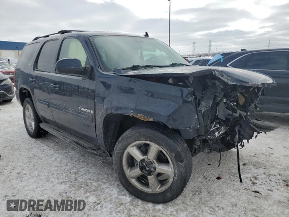 2007 GMC Yukon SLT with VIN 1GKFK13057J282294, listed as a Copart auction lot 46106145 with 0 mi miles and Salvage Title. Bid and sale history available at carsss.com. Image 4.