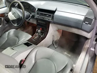 1999 Mercedes-Benz SL-Class with VIN WDBFA68F0XF180251, listed as a Copart auction lot 81543864 with 136,234 mi miles and Salvage Title. Bid and sale history available at carsss.com. Image 8.