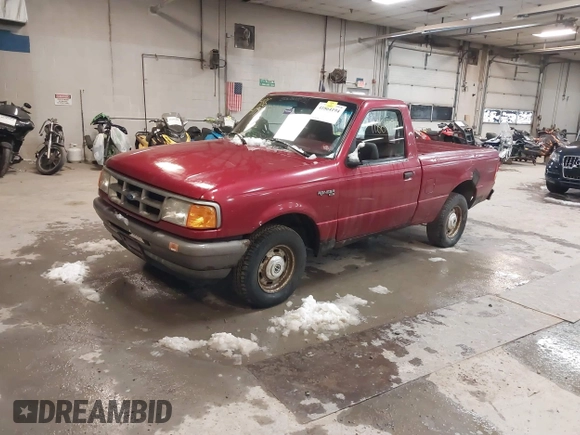 1993 Ford Ranger Splash with VIN 1FTCR10A5PTA68711, listed as a IAAI auction lot 41864194 with 55,007 mi miles and . Bid and sale history available at DreamBid. Image 2.