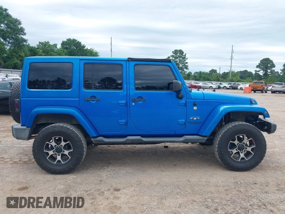 2016 Jeep Wrangler Unlimited 75th Anniversary with VIN 1C4HJWEG0GL154418, listed as a IAAI auction lot 42192717 with 102,514 mi miles and . Bid and sale history available at DreamBid. Image 13.