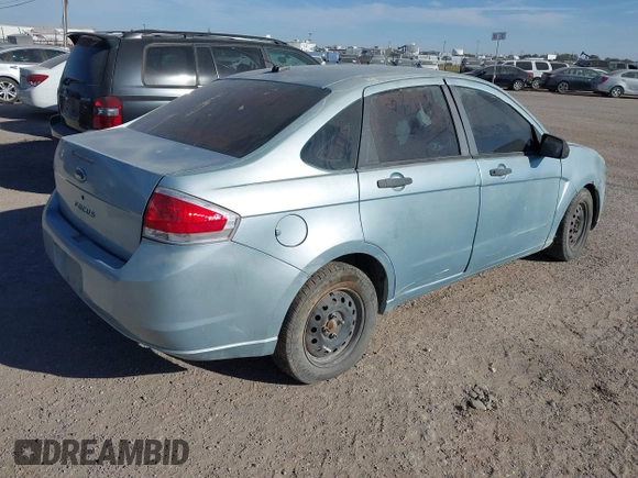2009 Ford Focus S with VIN 1FAHP34N39W211005, listed as a IAAI auction lot 40666052 with 1 mi miles. Bid and sale history available at carsss.com. Image 4.