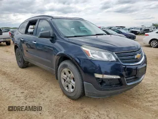 2017 Chevrolet Traverse LS z VIN 1GNKRFKD1HJ213571, wystawiony jako Copart lot #59207095 z przebiegiem Nie podano mil oraz Czysty tytuł • Clean title. Historia ofert i sprzedaży dostępna na DreamBid. Obrazek 4.