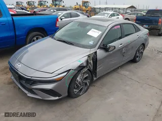 2025 Hyundai Elantra SEL Convenience with VIN KMHLS4DG2SU878316, listed as a IAAI auction lot 41943775 with 13,912 mi miles. Bid and sale history available at carsss.com. Image 17.