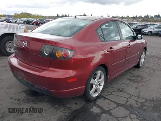 2006 Mazda 3 S Grand Touring with VIN JM1BK323X61400419, listed as a IAAI auction lot 41956552 with 163,245 mi miles and . Bid and sale history available at DreamBid. Image 4.