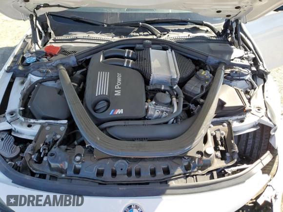 2018 BMW M3 with VIN WBS8M9C57J5L00828, listed as a Copart auction lot 42572923 with 33,042 mi miles. Bid and sale history available at carsss.com. Image 12.