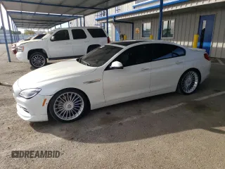 2016 BMW 6 Series 650i xDrive with VIN WBA6D6C51GGK18164, listed as a Copart auction lot 72099914 with 47,600 mi miles and Salvage Title. Bid and sale history available at carsss.com. Image 1.