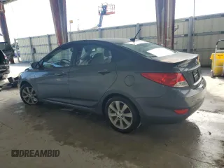2013 Hyundai Accent GLS with VIN KMHCU4AE5DU338233, listed as a Copart auction lot 88446315 with 0 mi miles and Salvage Title. Bid and sale history available at carsss.com. Image 2.
