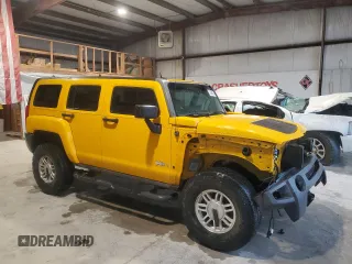 2006 Hummer H3 with VIN 5GTDN136568146180, listed as a Copart auction lot 72459434 with 203,936 mi miles and Salvage Title. Bid and sale history available at carsss.com. Image 4.