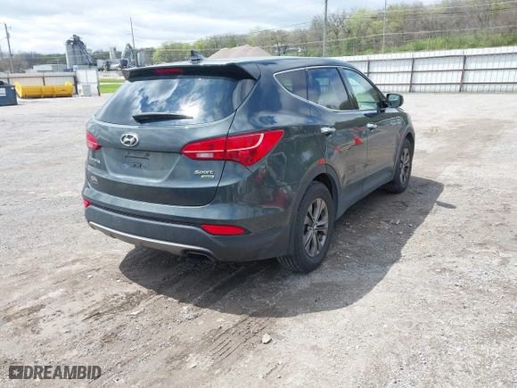 2013 Hyundai Santa Fe Sport with VIN 5XYZTDLB7DG016604, listed as a IAAI auction lot 42078223 with 317,675 mi miles. Bid and sale history available at carsss.com. Image 4.