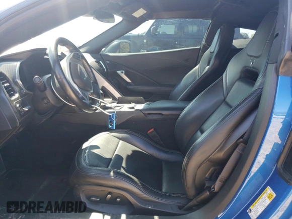 2014 Chevrolet Corvette Z51 3LT with VIN 1G1YM2D77E5105731, listed as a Copart auction lot 50523975 with 56,229 mi miles and Clean title. Bid and sale history available at DreamBid. Image 7.