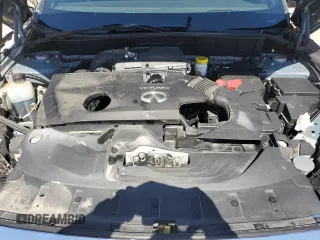 2022 Infiniti QX55 Sensory with VIN 3PCAJ5L38NF104572, listed as a Copart auction lot 60734894 with 23,736 mi miles and Salvage title. Bid and sale history available at DreamBid. Image 12.