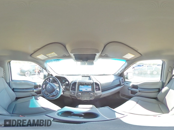 2018 Ford F-150 XL with VIN 1FTEW1C53JKF43575, listed as a Copart auction lot 53321125 with 79,707 mi miles and Salvage title. Bid and sale history available at DreamBid. Image 14.