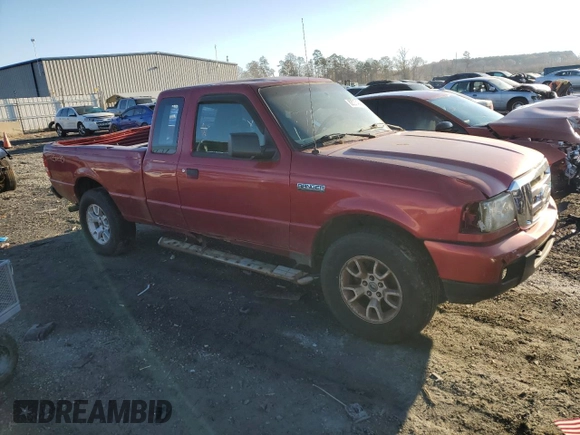 2007 Ford Ranger XLT with VIN 1FTZR45E67PA49746, listed as a Copart auction lot 82027494 with 127,036 mi miles and Salvage Title. Bid and sale history available at carsss.com. Image 4.