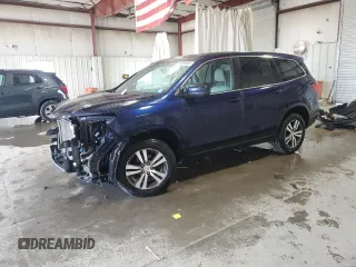 2016 Honda Pilot EX-L z VIN 5FNYF6H58GB032761, wystawiony jako Copart lot #54680605 z przebiegiem 114 469 mil mil oraz Szkoda całkowita • Salvage title. Historia ofert i sprzedaży dostępna na DreamBid. Obrazek 1.