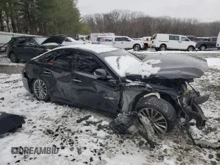 2018 Infiniti Q50 Luxe with VIN JN1EV7AR2JM444975, listed as a Copart auction lot 45145505 with 100,570 mi miles and Salvage Title. Bid and sale history available at carsss.com. Image 4.