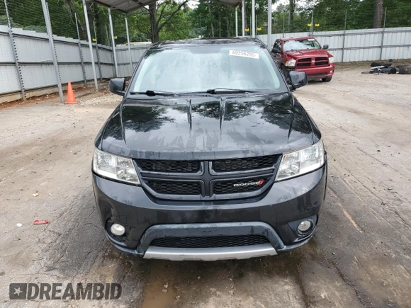 2013 Dodge Journey R/T with VIN 3C4PDDEG7DT677135, listed as a Copart auction lot 60256295 with 190,387 mi miles and Salvage title. Bid and sale history available at DreamBid. Image 5.