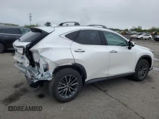 2024 Lexus NX 350 with VIN 2T2AGCEZ8RC039846, listed as a Copart auction lot 56861105 with 20,876 mi miles and Salvage title. Bid and sale history available at DreamBid. Image 3.